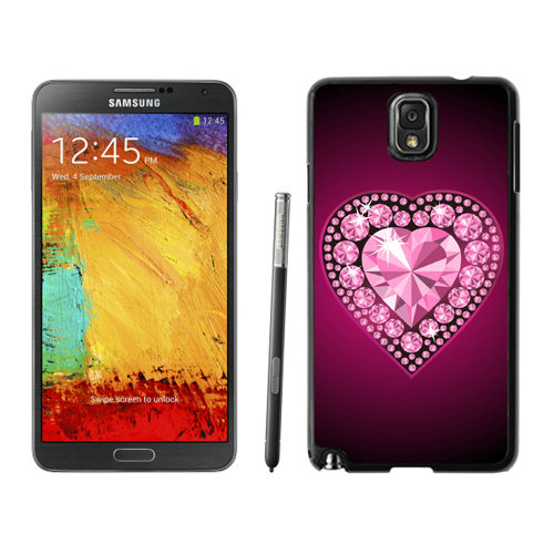 Valentine Diamond Heart Samsung Galaxy Note 3 Cases DXU - Click Image to Close